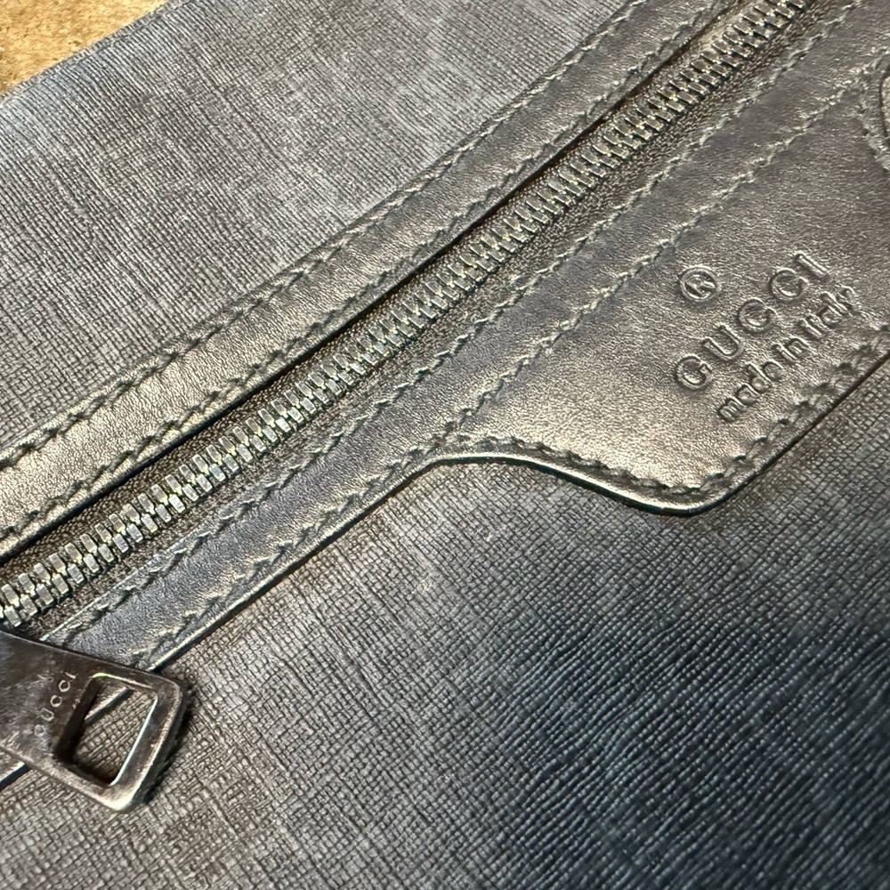 Gucci Dark Gray Messenger Bag - Picture 5 of 9